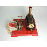 Mamod Miniature Stationary Steam Engine.