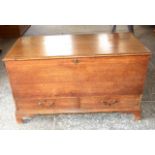Oak Blanket Box with 2 Drawers. £80/120