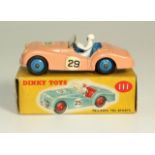 Dinky Triumph TR2 Sports Car – No.111 with Original Box (condition of box and vehicle – good). £80/