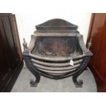 Georgian Style Cast Iron Fire Basket. £60/80