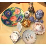 17 pieces assorted Pottery and Porcelain etc. £30/40