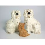 Pair of Beswick Wally Dogs and Beswick Yorkshire Terrier. £30/40