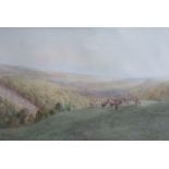 CHARLES HARRINGTON – Dulverton, Somerset. Watercolour. Signed (13” x 9”) plus ‘the Ouse at