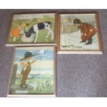 3 Framed MURIEL DAWSON Prints. £60/80