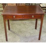 Georgian Mahogany Side Table with Single Drawer. £100/200