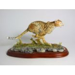 Border Fine Arts Cheetah – A3780 (with box). £30/40