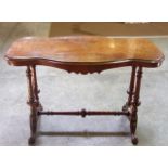 Victorian Mahogany Scallop Shaped Occasional Table. £100/200
