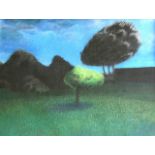 **AILEEN BANNATYNE – The Butterfly Tree. Pastel (16½” x 21½”). Exhibited at RSA. £200/300