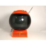 Vintage JVC Videosphere Orange Television (circa 1970). £60/80