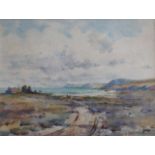 R WEIR ALLAN – A West Highland Croft. Watercolour,signed. 8” x 10.75” £150/250