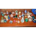 42 assorted Glass and other Paperweights etc. £30/40