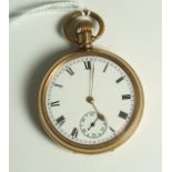 American Goldplated Pocket Watch by Equity of Boston (working). £60/80