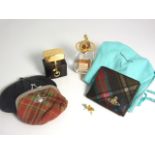 Vivienne Westwood and Gucci Scent Bottles and Vivenne Westwood Stamped Purse, Wallet etc. £20/40