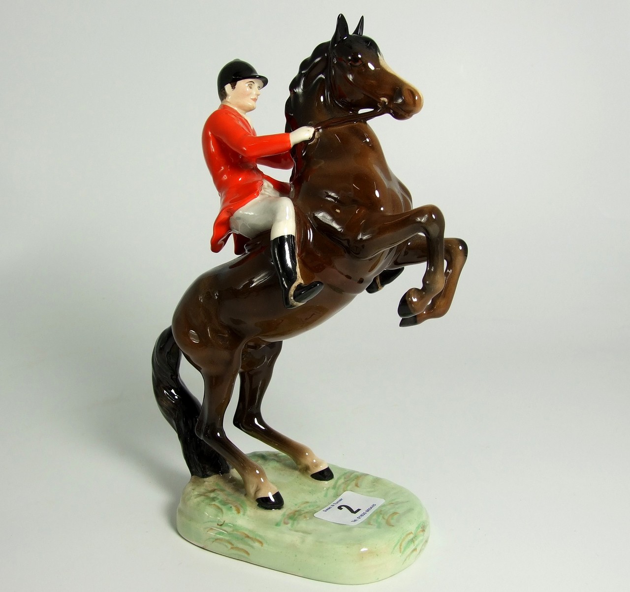 Beswick Huntsman on Rearing Horse. £100/150