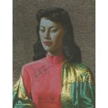 Vladimir Tretchikoff (Russian, 1913-2006) 'MISS WONG' Lithograph, signed, inscribed 'To Arthur and