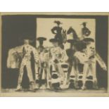 ...Cardenas (Spanish, 20th century) BULLFIGHTERS Lithograph, signed and dated '64, and numbered 97/