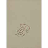 After Henri Matisse 'CHANSON' - A POMEGRANATE Lithograph printed in sanguine sheet 39 x 28cm