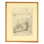 *Anthony Green RA (b.1939)  FW A working drawing for 'THE THIRTEENTH WEDDING ANNIVERSARY'  Signed