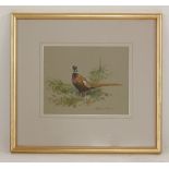 Roland Green (1890-1972)COCK PHEASANTSigned l.r., watercolour and bodycolour18 x 22.5cm