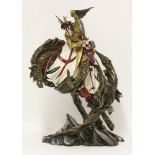 Michael Sutly, 'The Black St George' figure, from the city of London collection, limited edition 74/