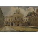 William Martin Thomas Hawksworth (1853-1935)PETERHOUSE COLLEGE, CAMBRIDGEWatercolour17.5 x