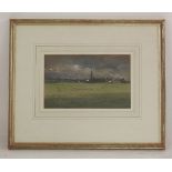 James Garden-Laing RSW (1852-1915)'THE COMING STORM'Signed and dated 1884 l.r., watercolour