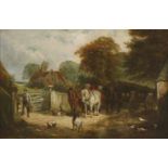 Samuel Joseph Clark (1834-1912)A FARMYARDSigned l.l., oil on canvas51 x 76cm