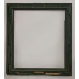 An antique ebonised ripple-moulded picture frame159 x 142cm127 x 112cm opening