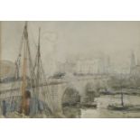 John Fulleylove (1845-1908)VIEWS OF LONDONFour, signed with monogram and dated 1884, watercolour12 x