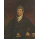 English School, c.1810PORTRAIT OF SIR WILLIAM FFOLKES, 2ND BARONET (1786-1860), HALF LENGTH