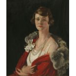 Sir William Orpen RA RHA (1878-1931) PORTRAIT OF GERTRUDE, COUNTESS OF DUDLEY, NE MILLAR (1879-