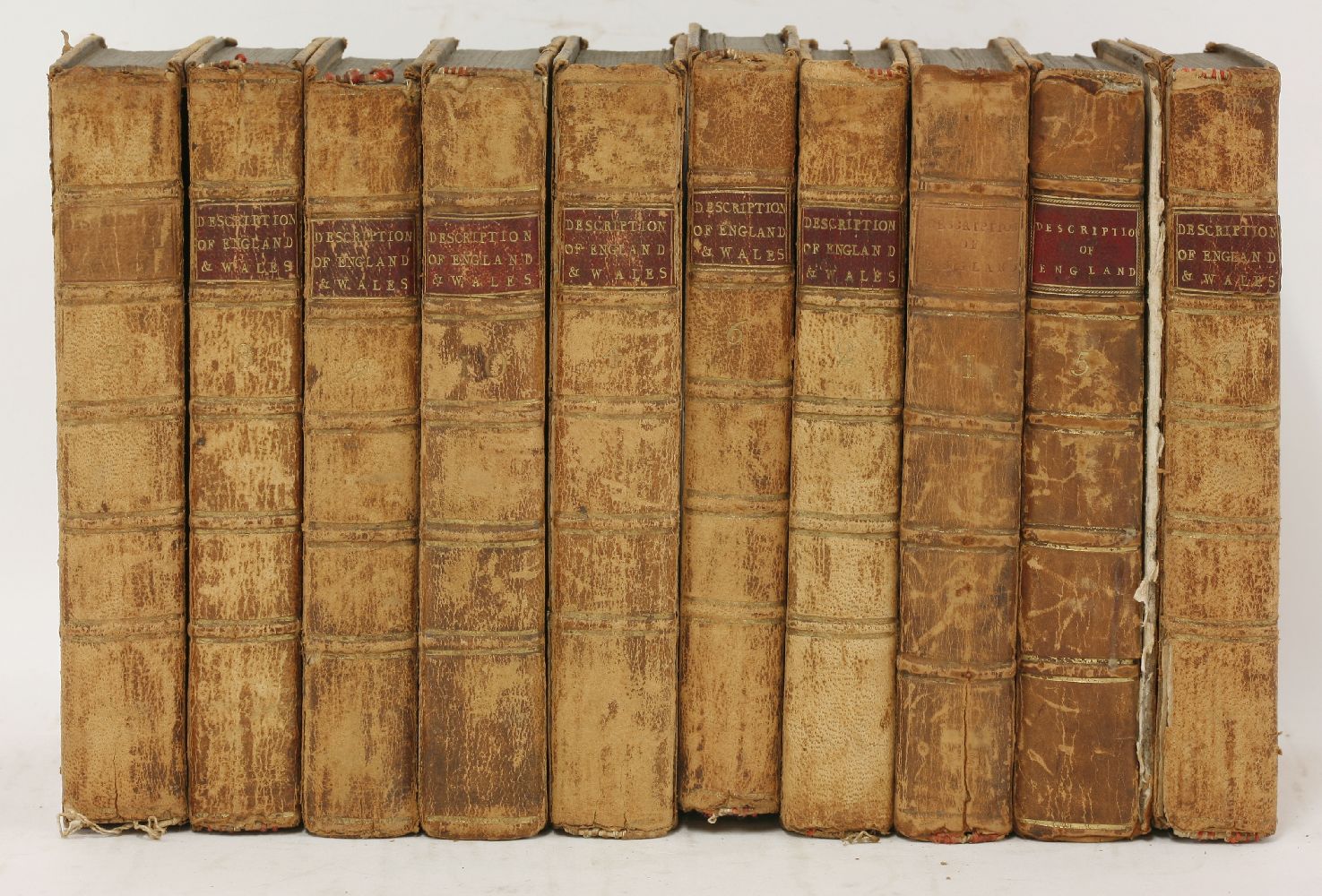 A DESCRIPTION OF ENGLAND AND WALES:In ten volumes:Containing a Particular Account of Each County,