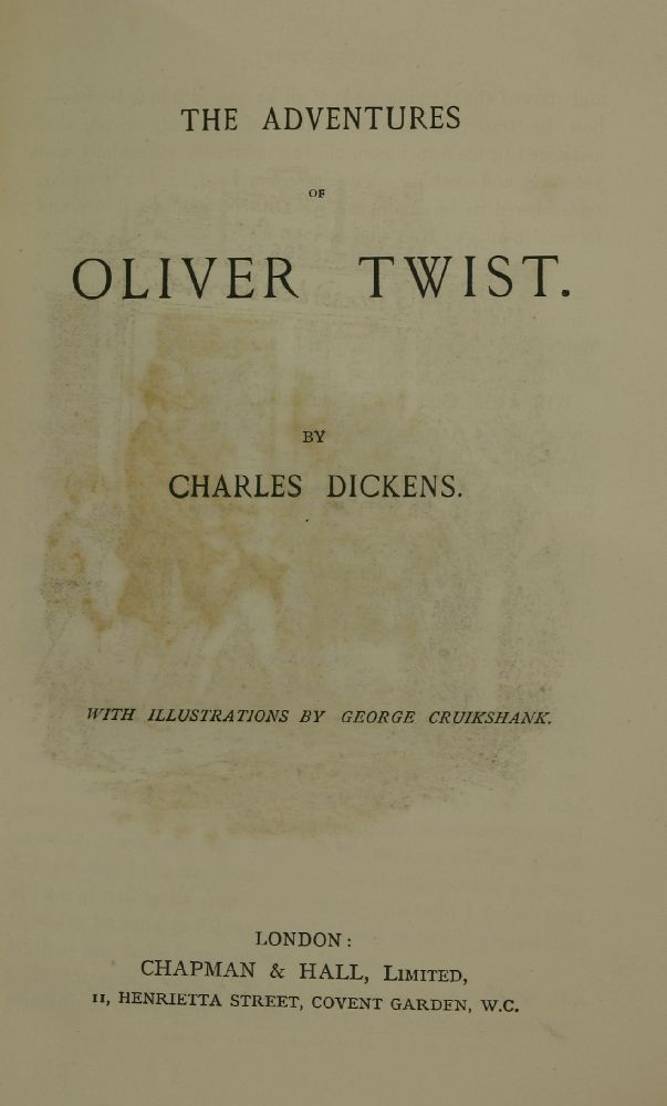 DICKENS, Charles:The Works, Thirty Volumes,The illustrated Library Edition, no date, c.1880.  Full - Image 5 of 5