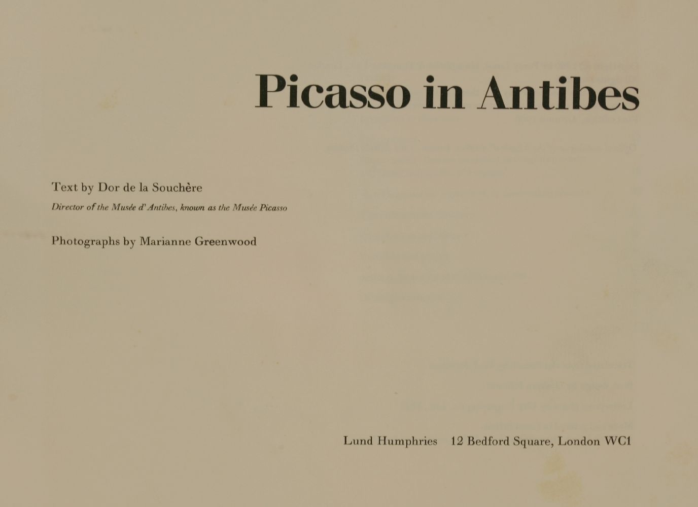 ART BOOKS:1.  Picasso (Illustrator): Cahiers d'Art. 1948, 23e ann‚e.  Folio, leather backed. - Image 3 of 12