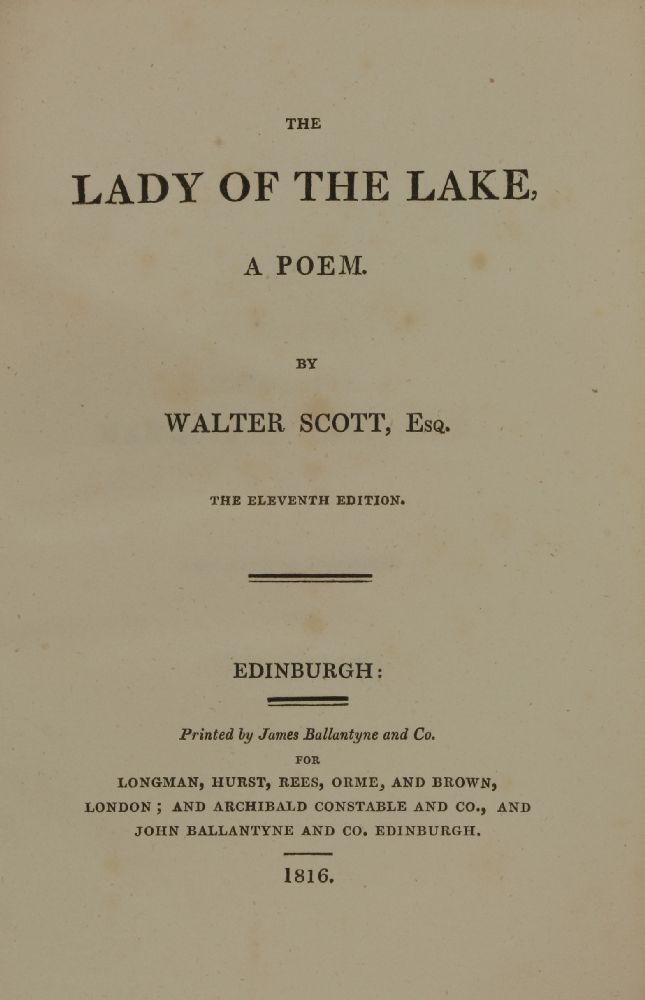 THREE DECKER NOVELS, ETC :1.  Cooper, J. Fenimore: The Pathfinder. The Inland Sea, in three volumes. - Image 9 of 12