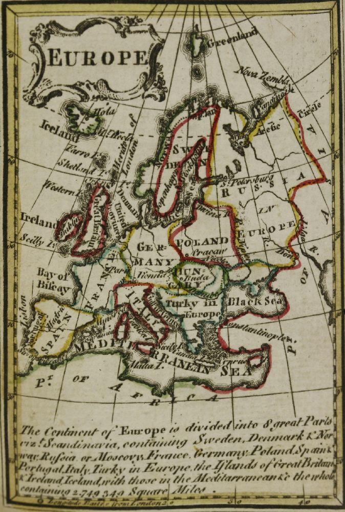 GIBSON, John:Atlas Minimus, or A New Set of Pocket Maps, of the Several Empires, Kingdoms, and - Image 4 of 4