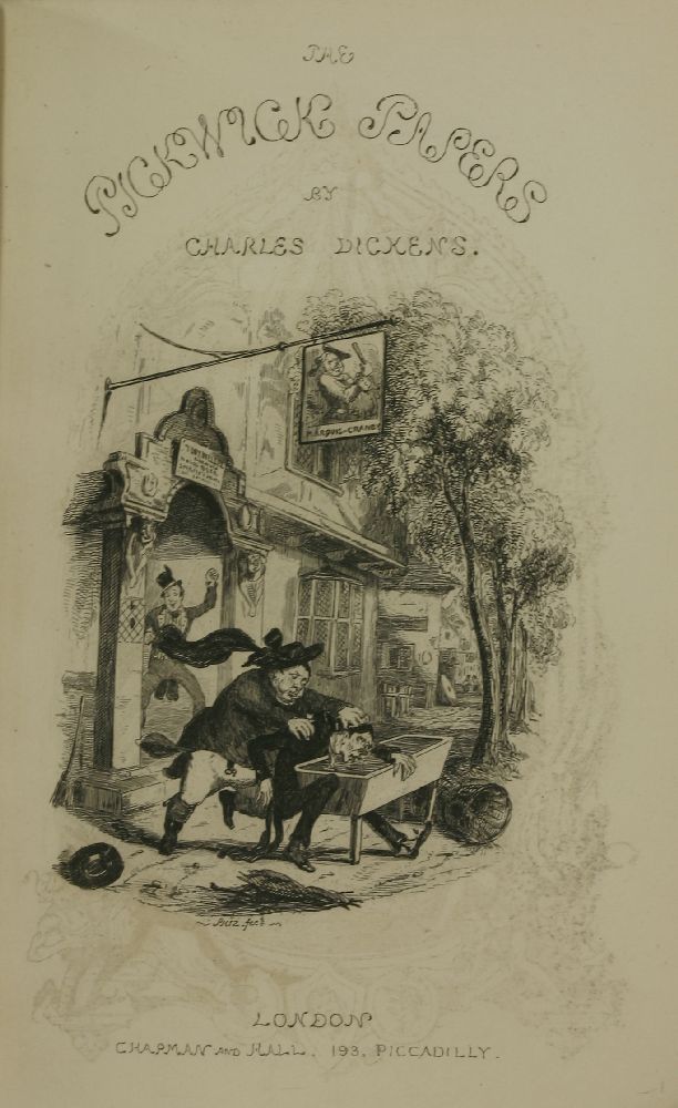 DICKENS, Charles:The Works, Thirty Volumes,The illustrated Library Edition, no date, c.1880.  Full - Image 3 of 5