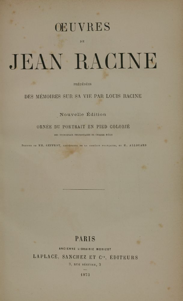 ILLUSTRATED:1.  Millin, (Aubin-Louis): Antiques Nationales.  Ou recueil de monumens pour servir … - Image 2 of 7