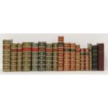 FINE BINDING:Seventeen leather bound volumes (mostly full leather), c.1890-1910. CONDITION: G+/VG