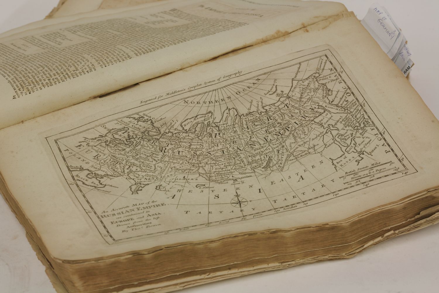 MIDDLETON, Charles Theodore:A New and Complete System of Geography.  In two volumes,c.1778.  With - Image 2 of 2