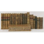 BINDING:1.  Dryden, John: The Miscellaneous Works, in four volumes. L, Tonson, 1767.  Full leather.