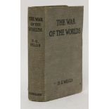 WELLS, H G:The War of the Worlds,Heinemann, 1898, 1st  edn., first issue with the publishers'