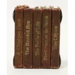 DICKENS, C: MINIATURE:The Christmas Books,A five volume miniature set, comprising: The Chimes;