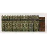 BINDING:1.  Ainsworth, W. H: Works,Fourteen volumes.  Half calf;2.  Guy Fawkes,Three volumes.  1841,