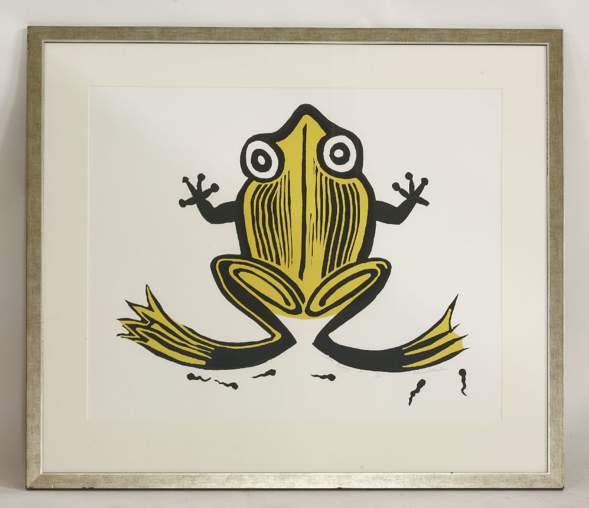 *Edward Bawden RA (1901-1989)'OUR FAMILY II' (Greenwood 188)Linocut, signed and inscribed with title - Image 3 of 7