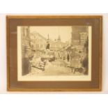 Joseph Paul Busuttil (20th century)'OLD COVENT GARDEN MARKET'Etching, signed, inscribed with title