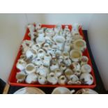 A large quantity of Goss crested china