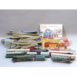 Hornby Dublo railway items, Duchess of Montrose, further locos, rolling stock, track, and two Hornby