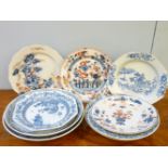 A quantity of 18th century Chinese porcelain