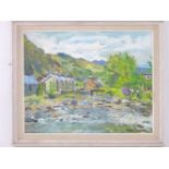 Faith Shepperd (1920-2008)BEDDGELERT, NORTH WALESSigned, oil on board39 x 49cm